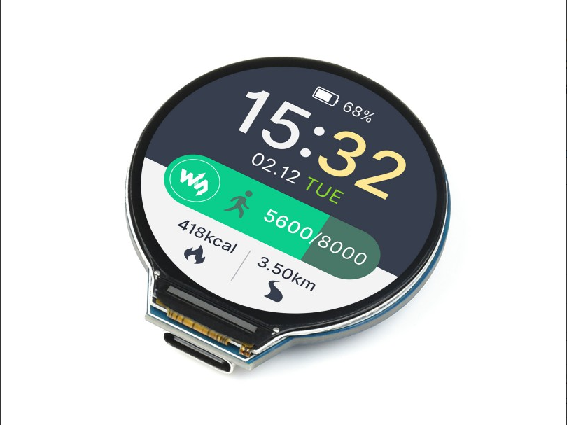 RP2040 MCU LCD development board