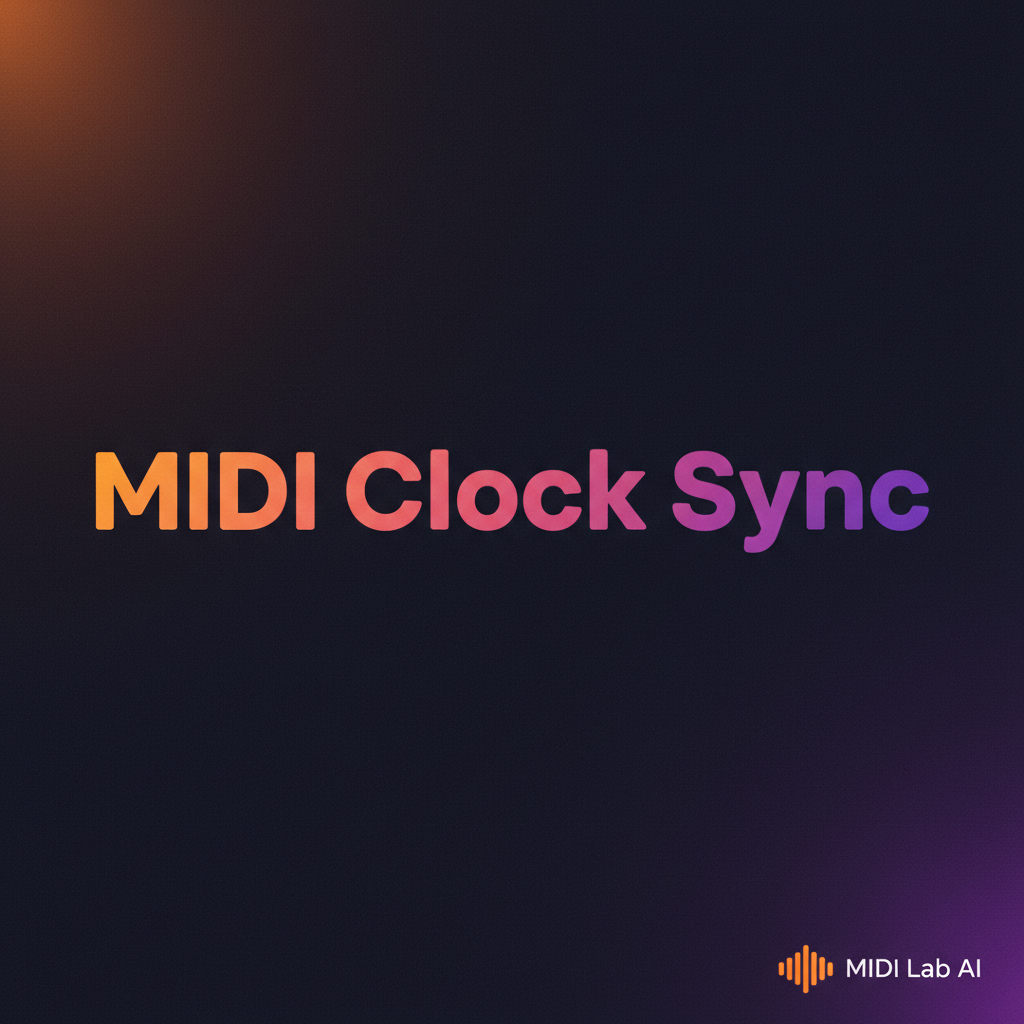 MIDI-Clock-Sync: Ihr Equipment im Takt halten