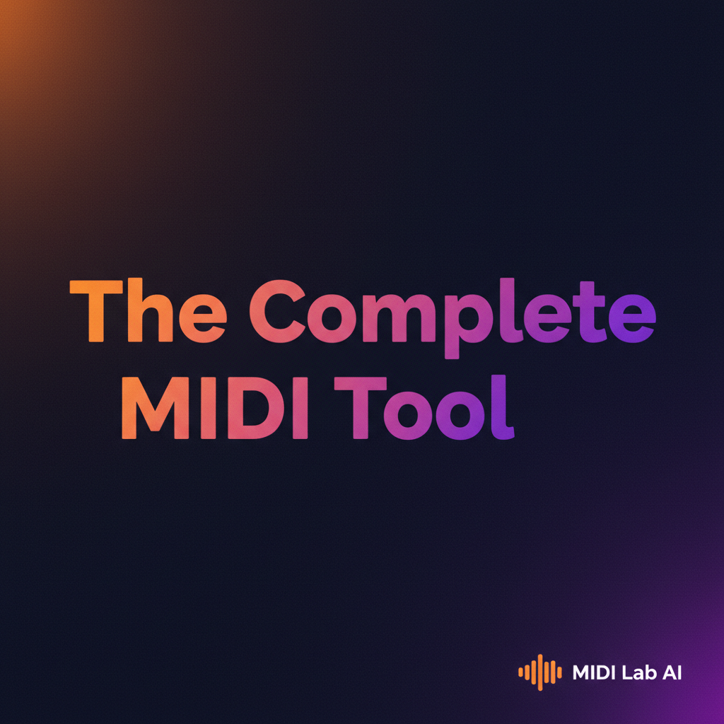 Das vollständige MIDI-Tool: Warum Produzenten sich für MIDI Lab entscheiden
