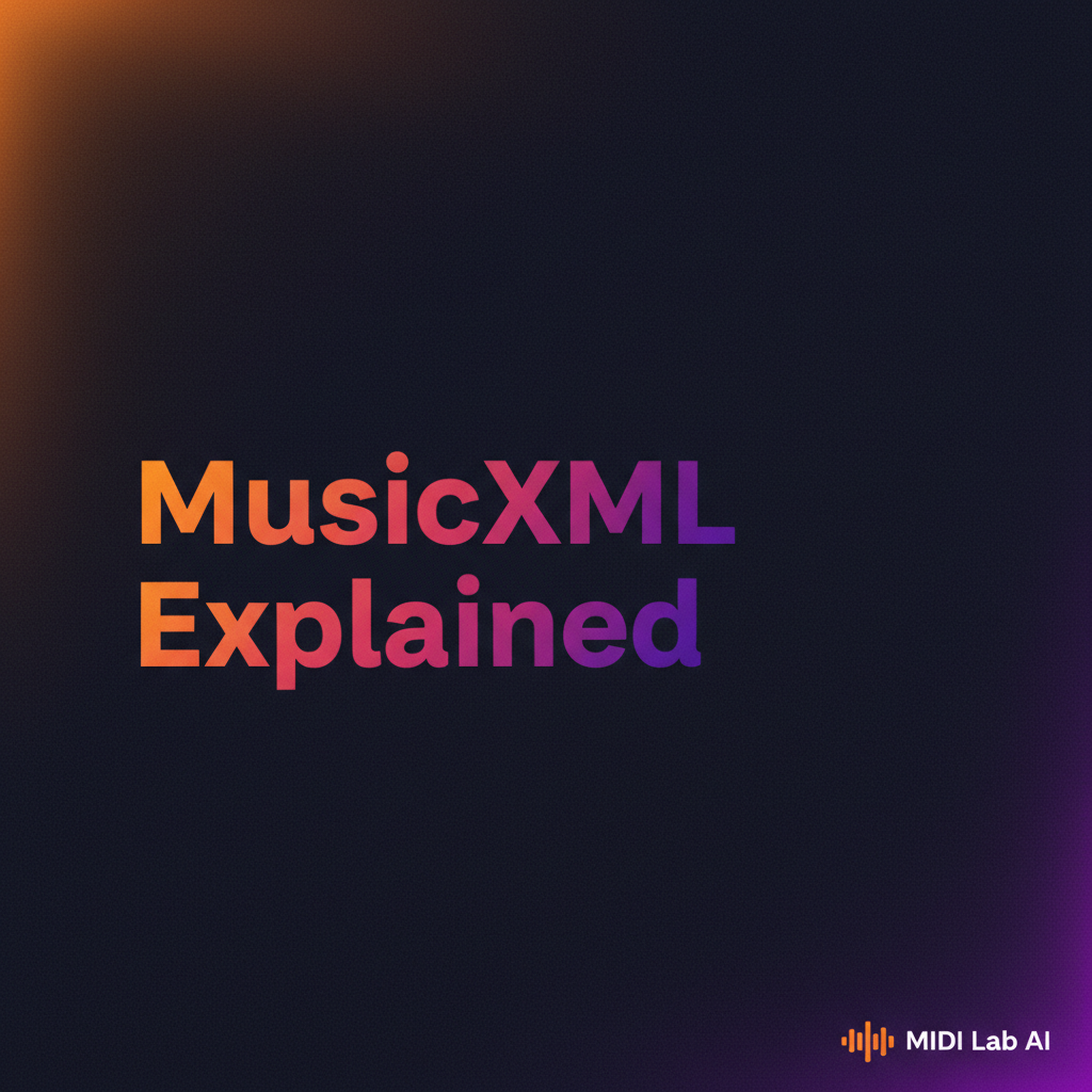 MusicXML erklärt: Das Dateiformat hinter jeder Notensatz-App