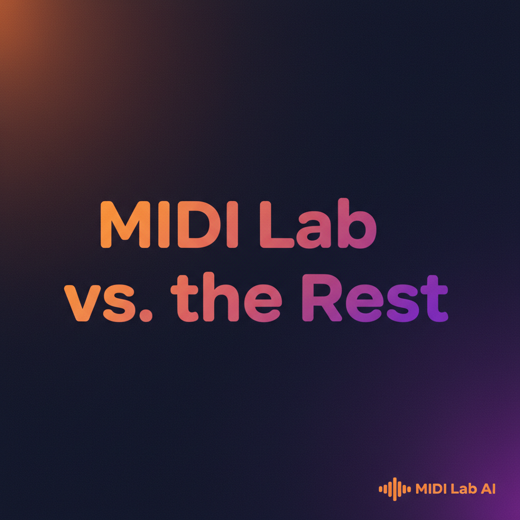 MIDI Lab vs. andere MIDI-Generatoren: Ein Vergleich für Produzenten