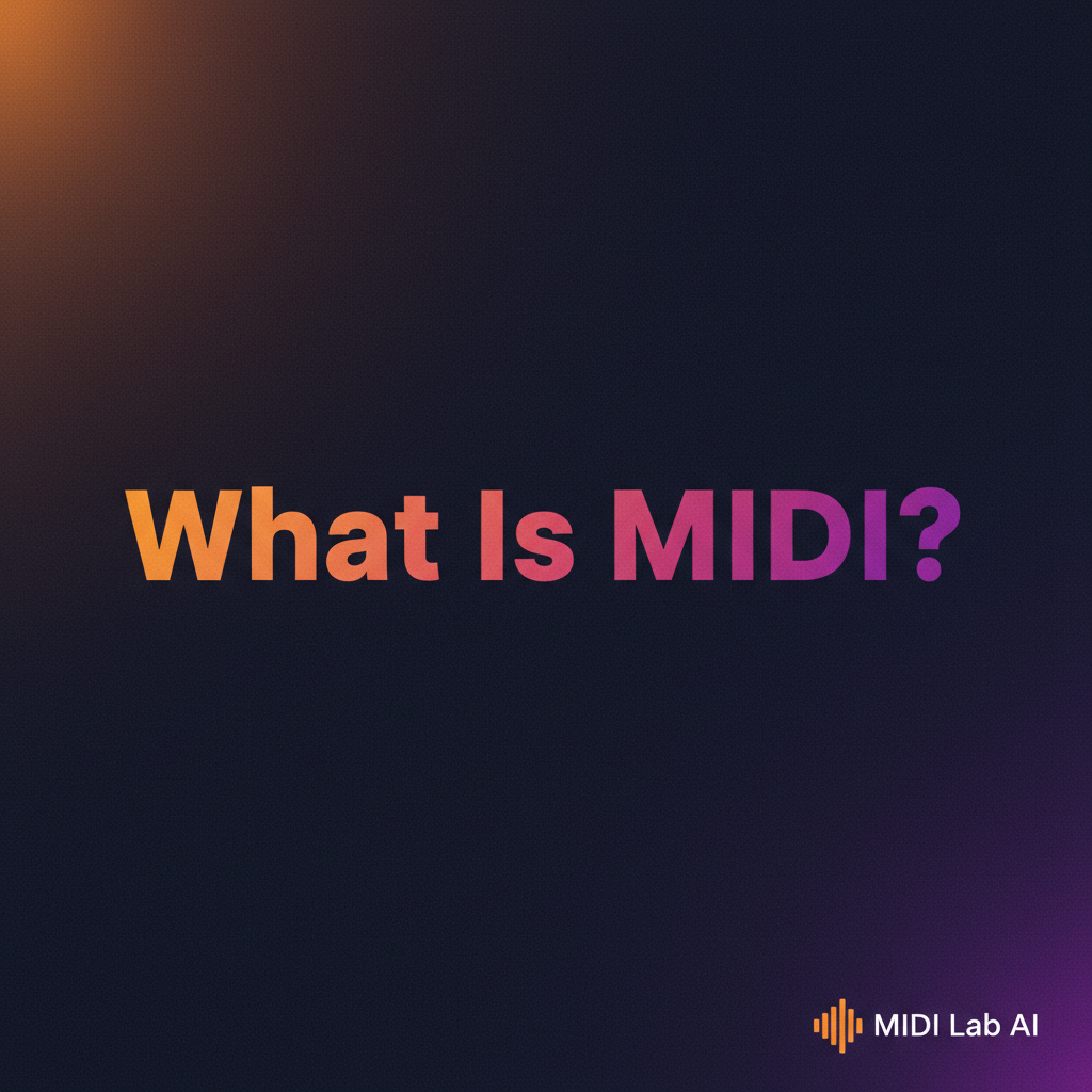 Was ist MIDI? Ein vollständiger Leitfaden für Musikproduzenten