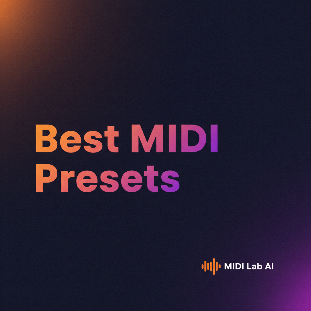 Die besten MIDI-Presets für Trap-, House- und Lo-Fi-Produktion