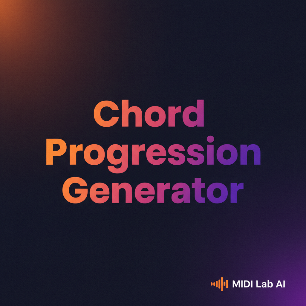 Akkordfolgen-Generator: KI-Akkorde für jedes Genre, jede Tonart und Stimmung