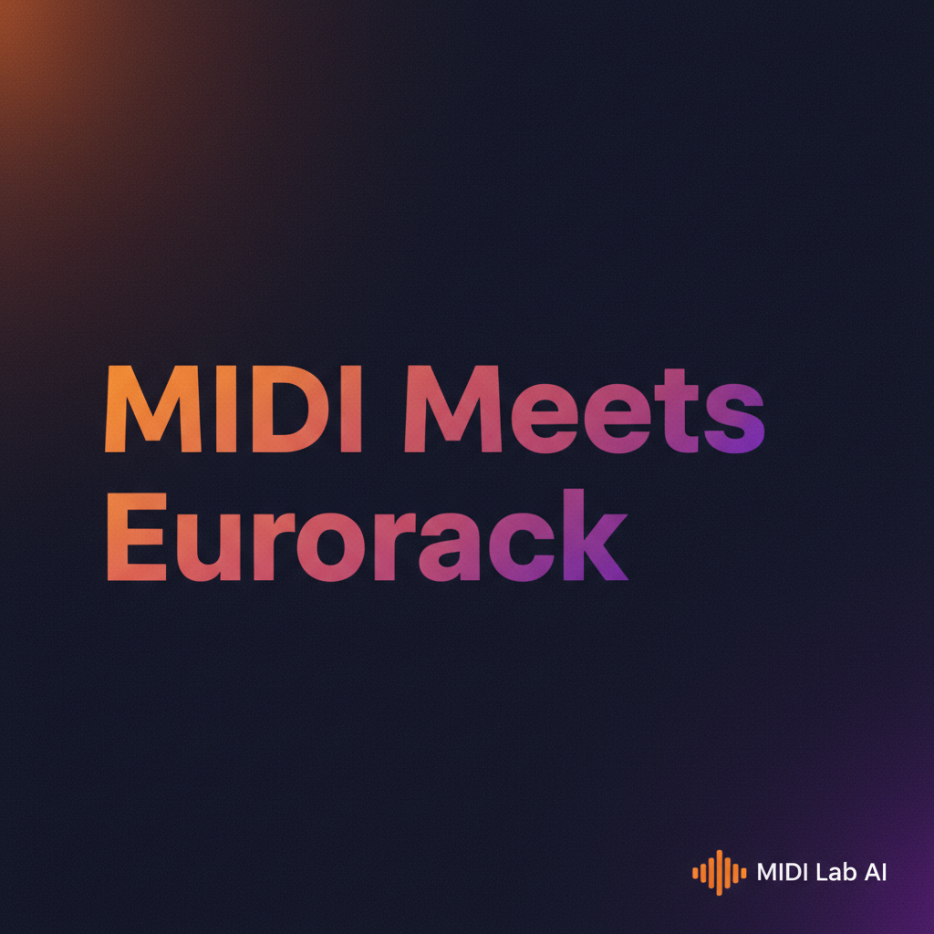 Wie man MIDI mit Eurorack-Modularsystemen nutzt