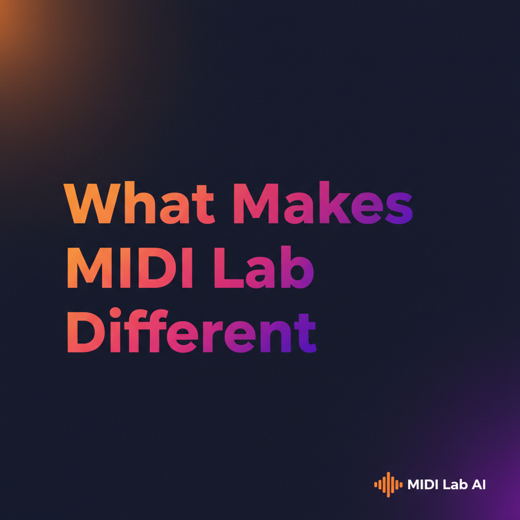 Warum MIDI Lab das beste KI-MIDI-Tool für Produzenten ist