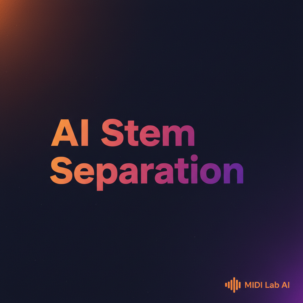 AI Stem Separation Explained: Splitting a Song Into Vocals, Drums, Bass, and More