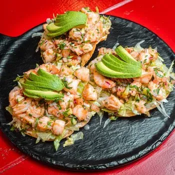 Tostadas de Camarón