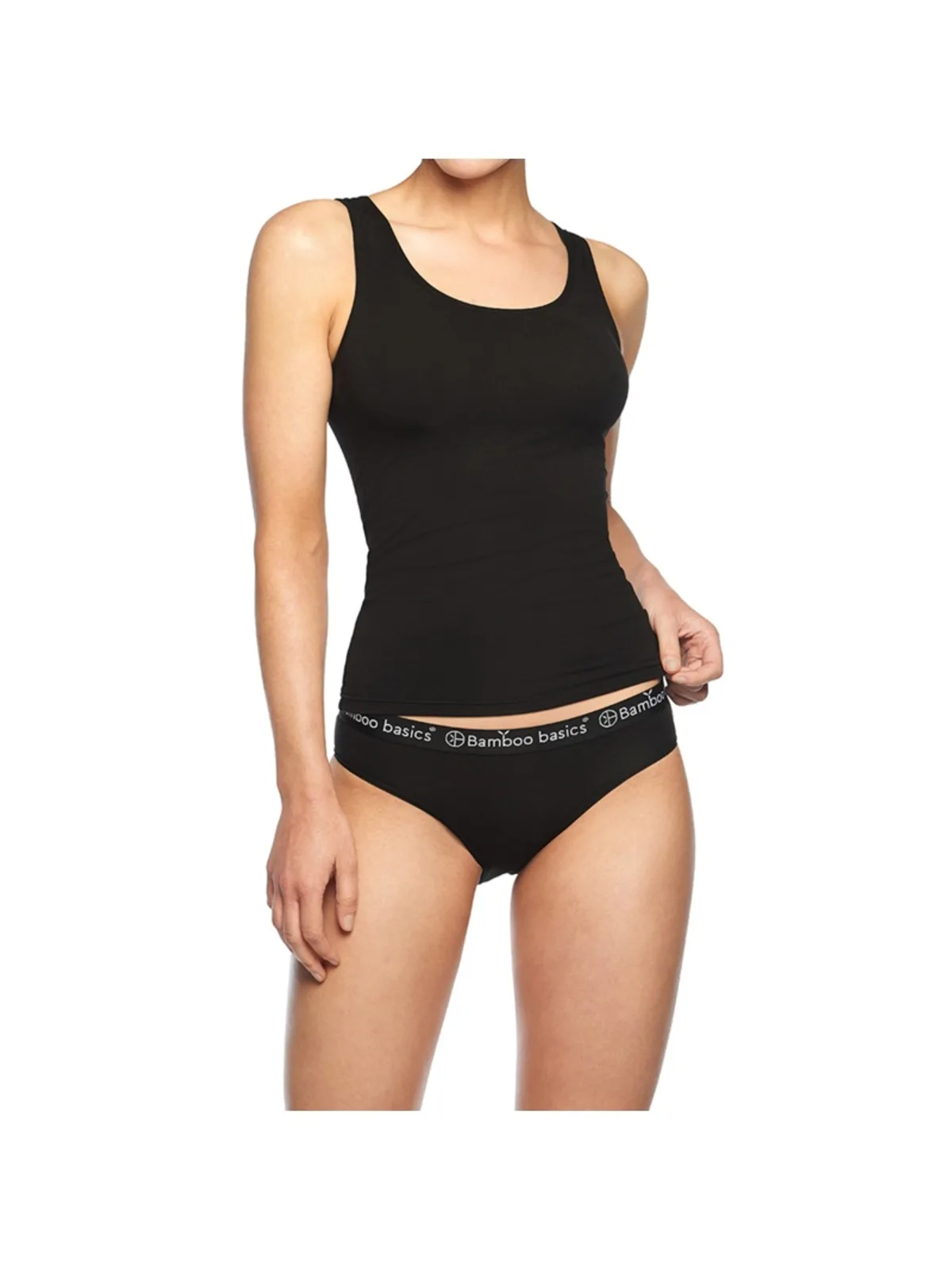 Bamboo Basics dames singlet Anne (2-pack) afbeelding 2