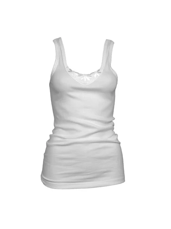 Beeren dames hemd Angela wit