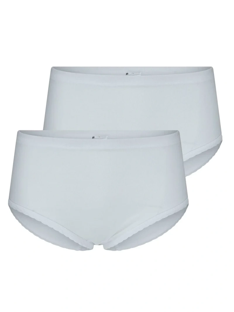 Beeren dames slip Belinda wit (2-pack)