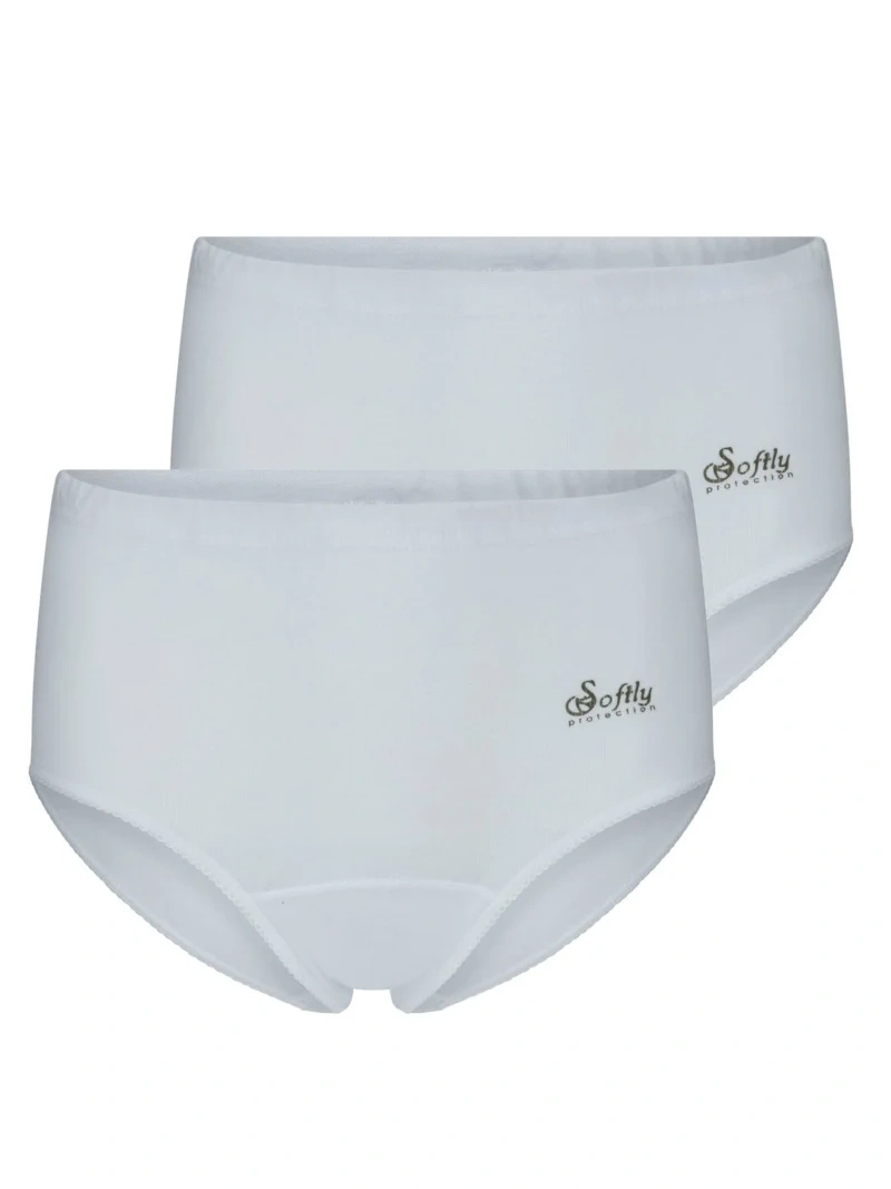 Beeren dames slip Julia wit (2-pack)
