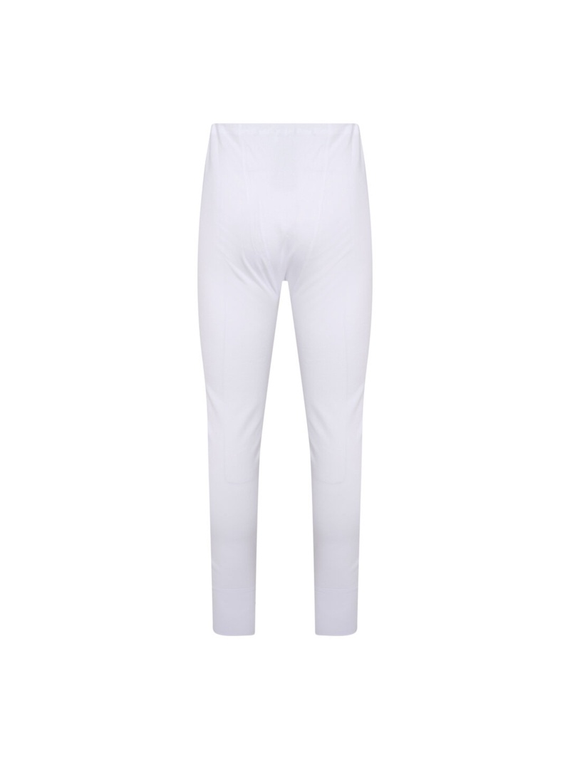 Beeren heren lange pantalon interlock wit afbeelding 2