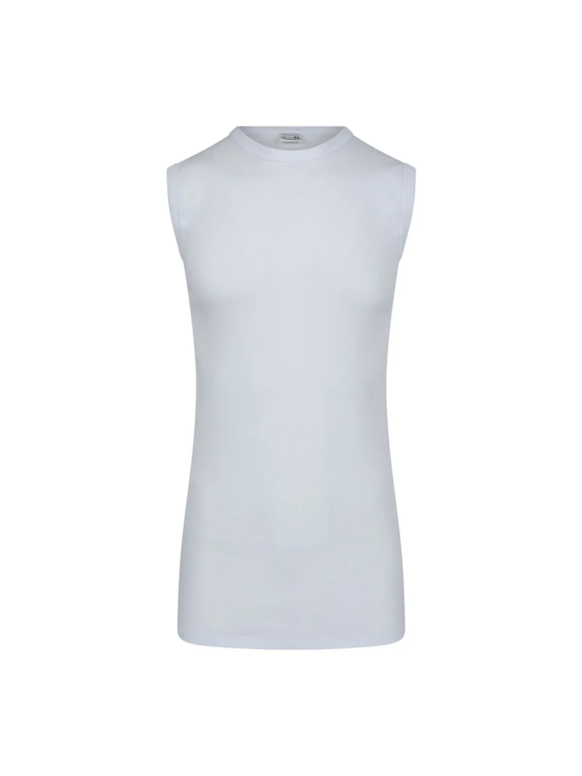 Beeren heren mouwloos t-shirt extra lang afbeelding 2