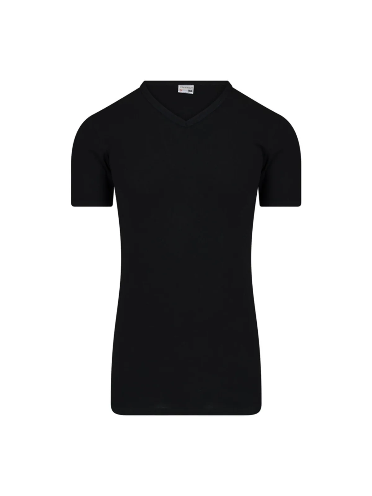 Beeren heren t-shirt extra lang V-hals afbeelding 2