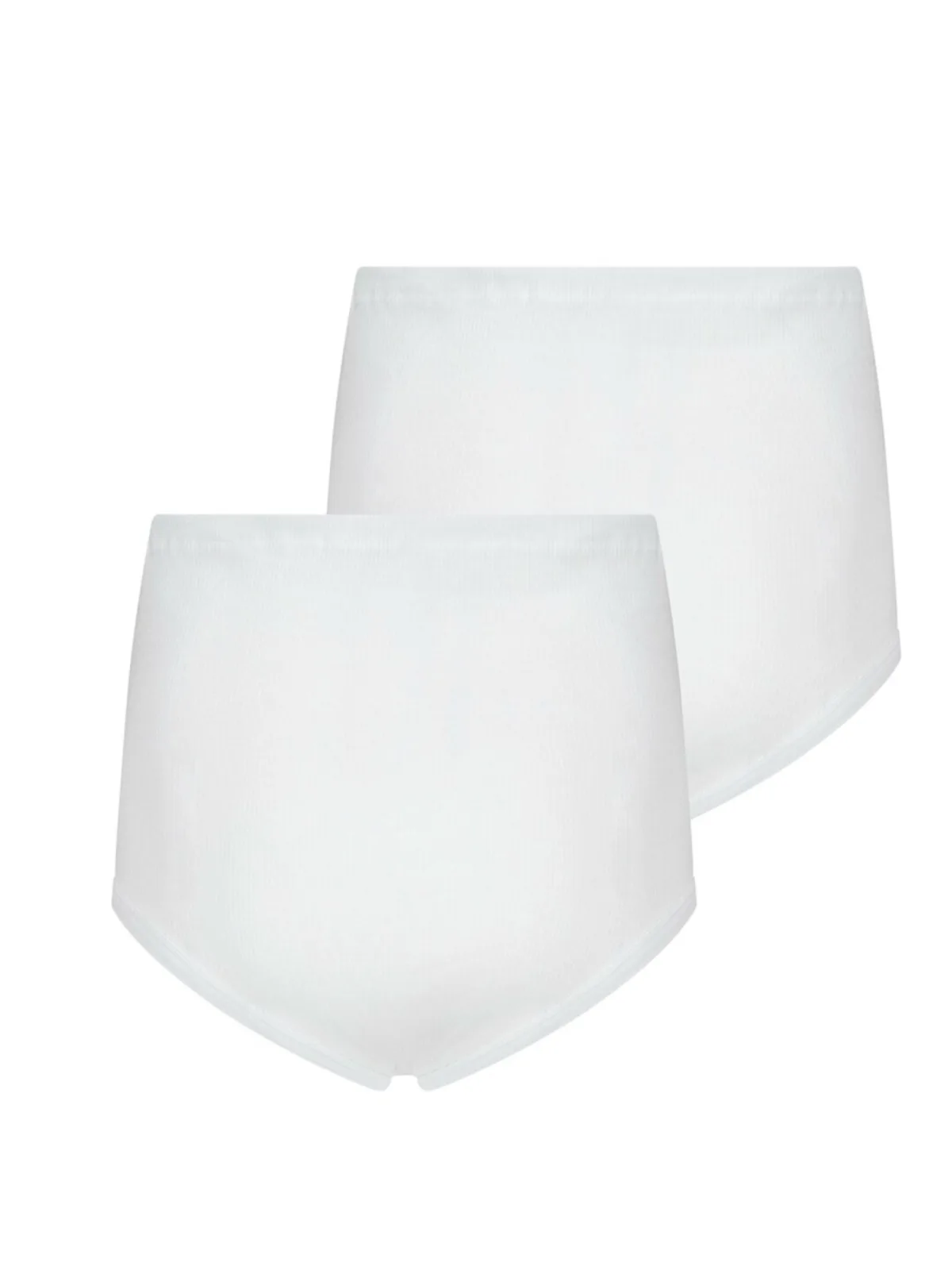 Beeren heren taille slip Startex fijne rib wit (2-pack) afbeelding 2