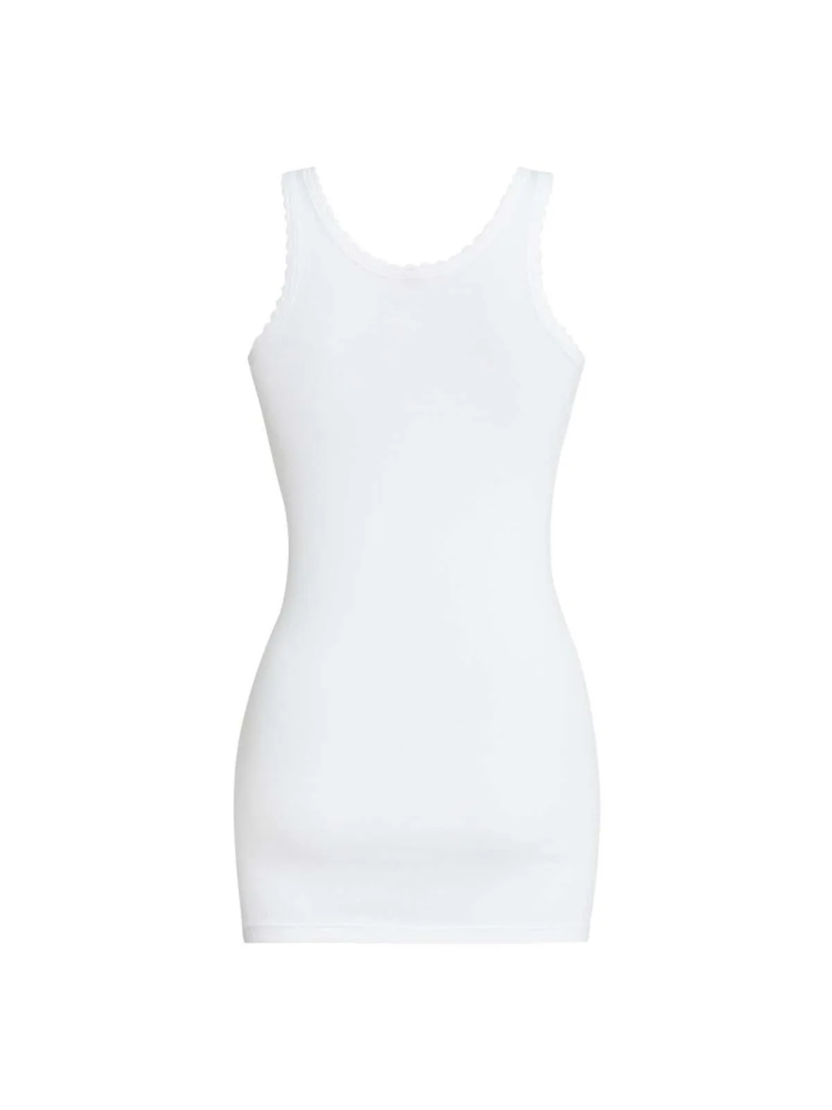 Con-Ta dames hemd extra lang wit (700/1600) (5-pack) afbeelding 4