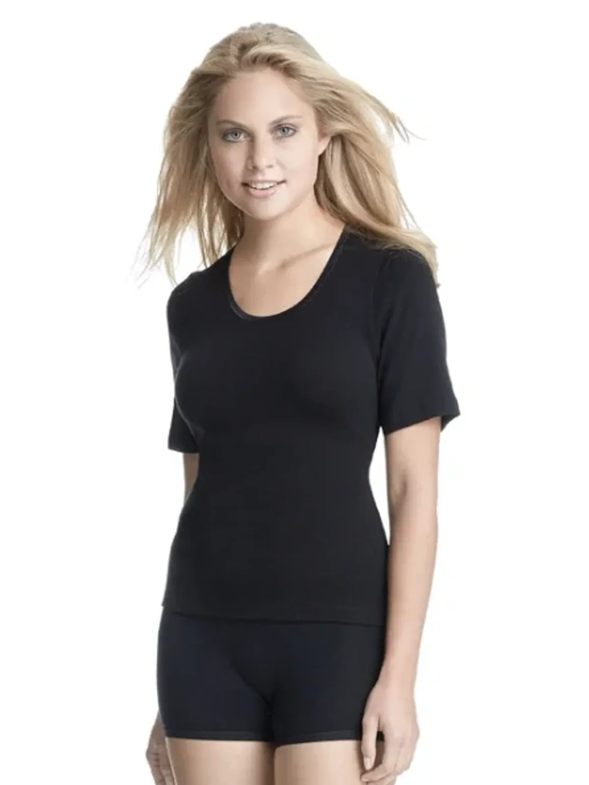 Con-ta dames onderblouse wol korte mouw (796/5540)