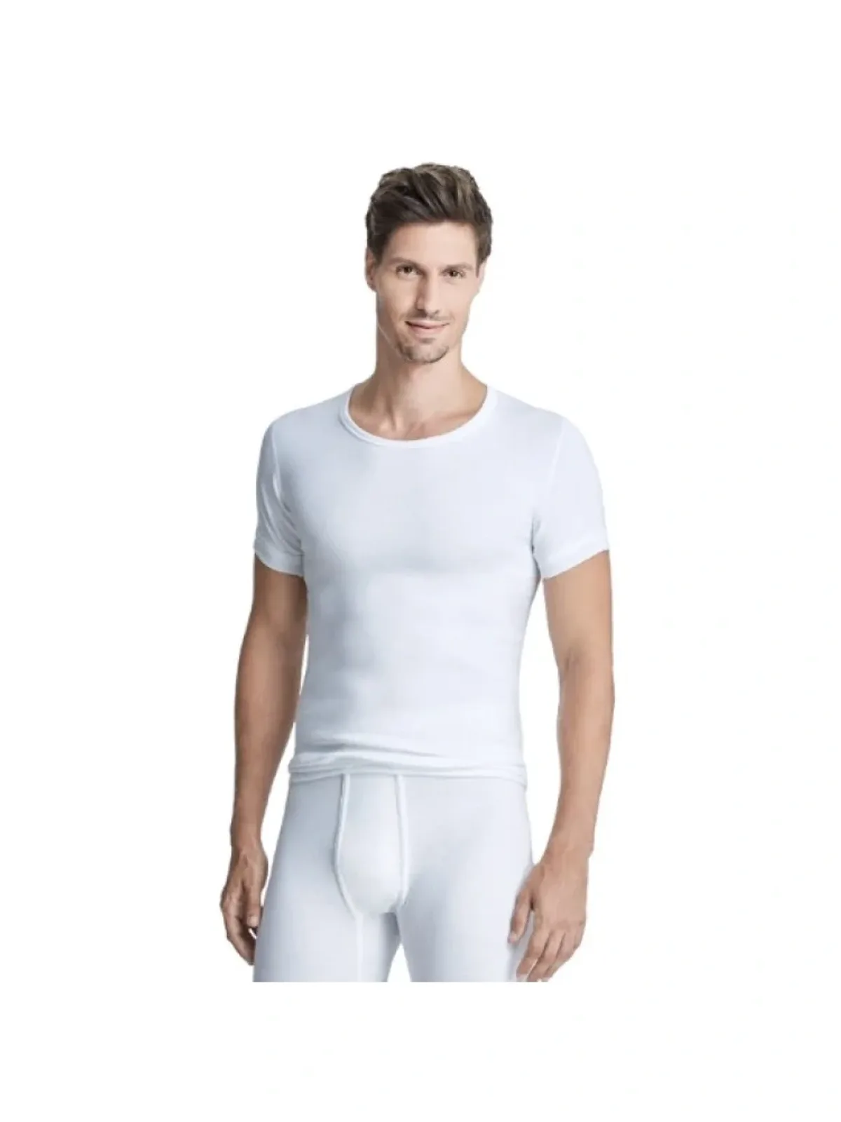 Conta heren hemd geruwd wit (721-6520)