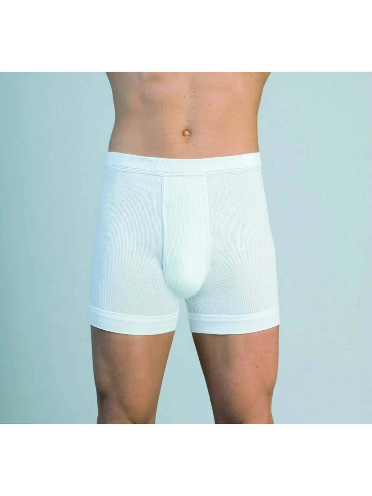 Conta heren sportbroek rib wit (740-6200) afbeelding 3