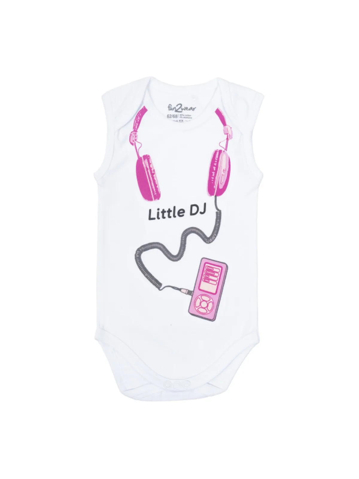 Fun2Wear DJ romper roze