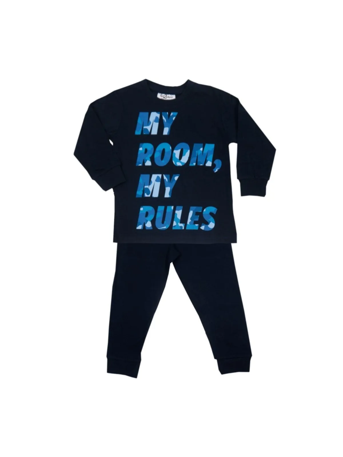 My room, my rules blauw