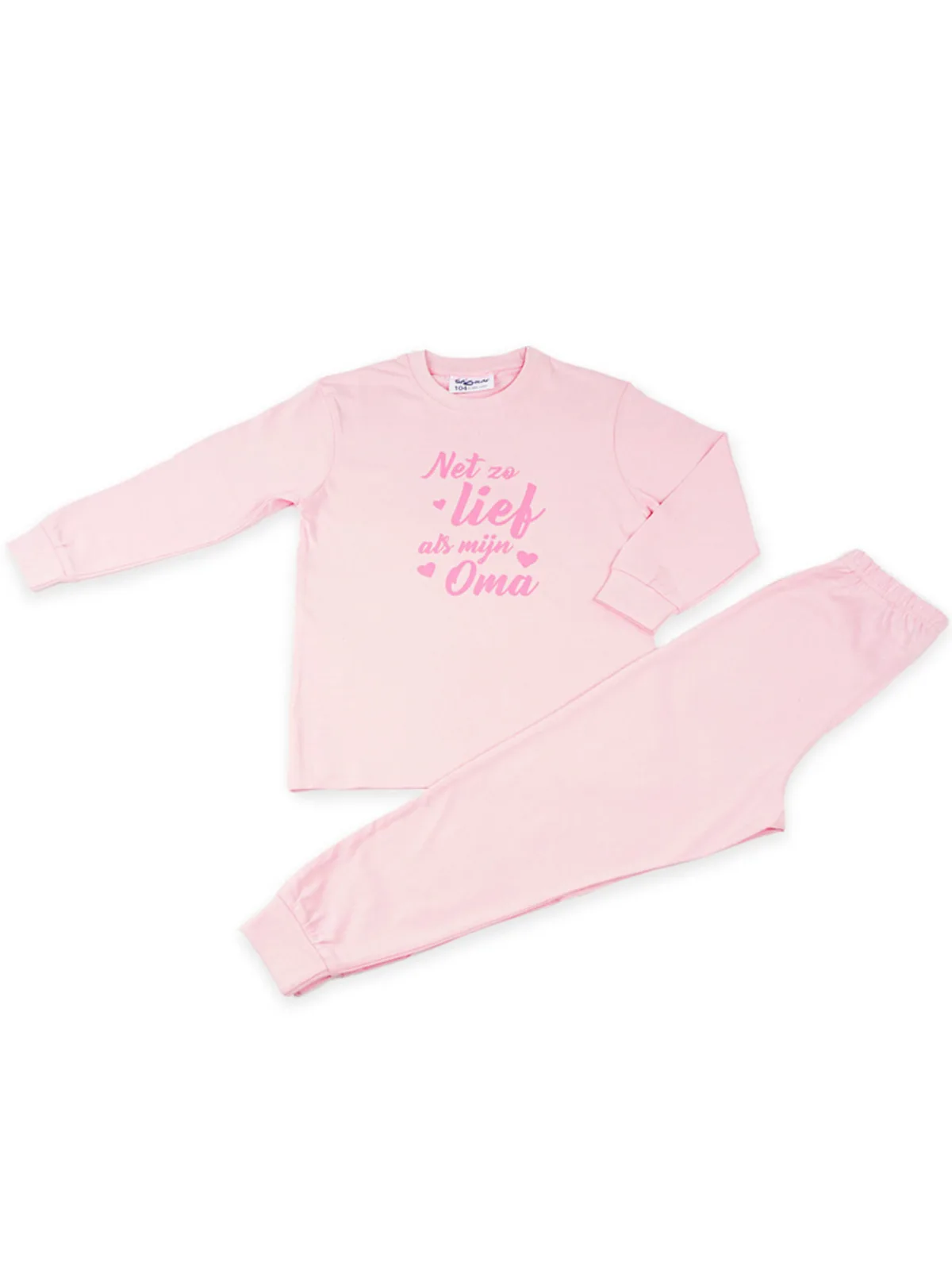 Net zo lief als mijn oma Licht roze