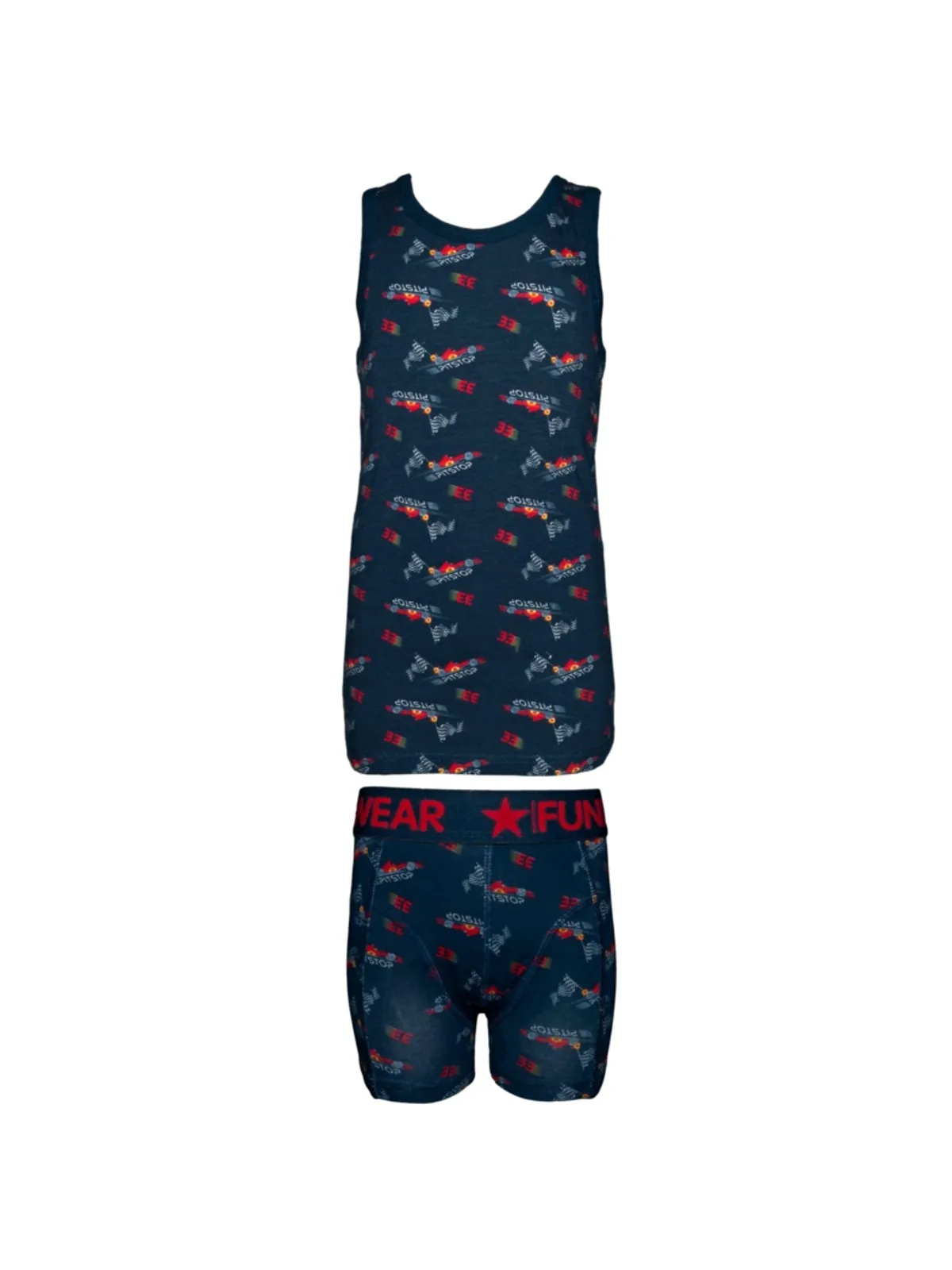 F1 Pitstop Blauw
