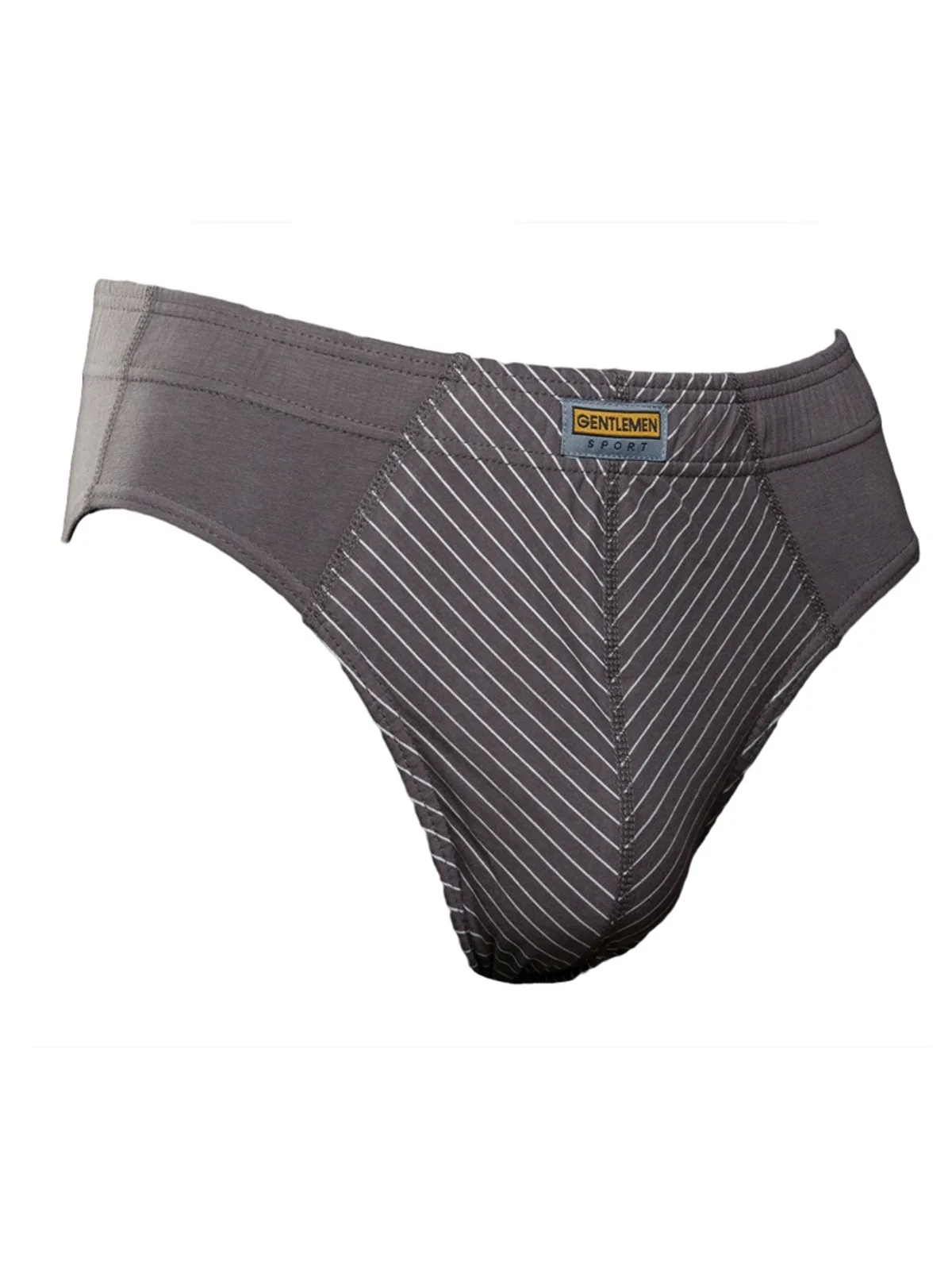 Gentlemen heren sportslip krijtstreep