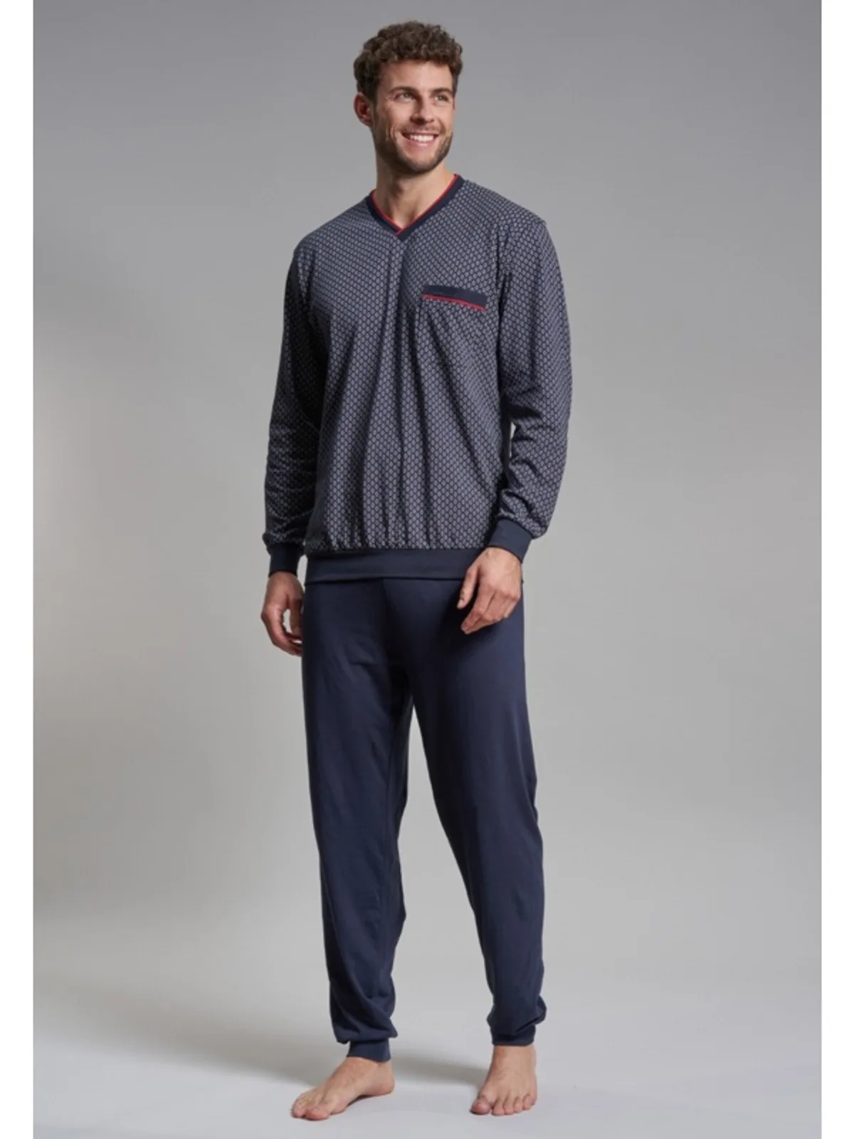 Navy bewerkt (451381-7013)