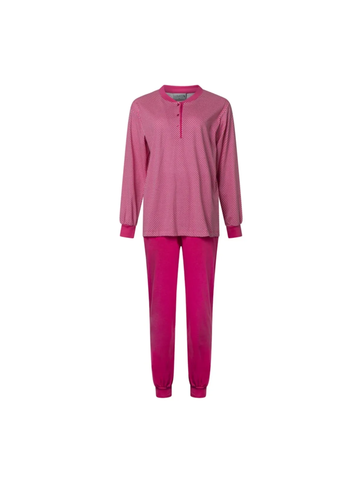 Lunatex dames pyjama bewerkt