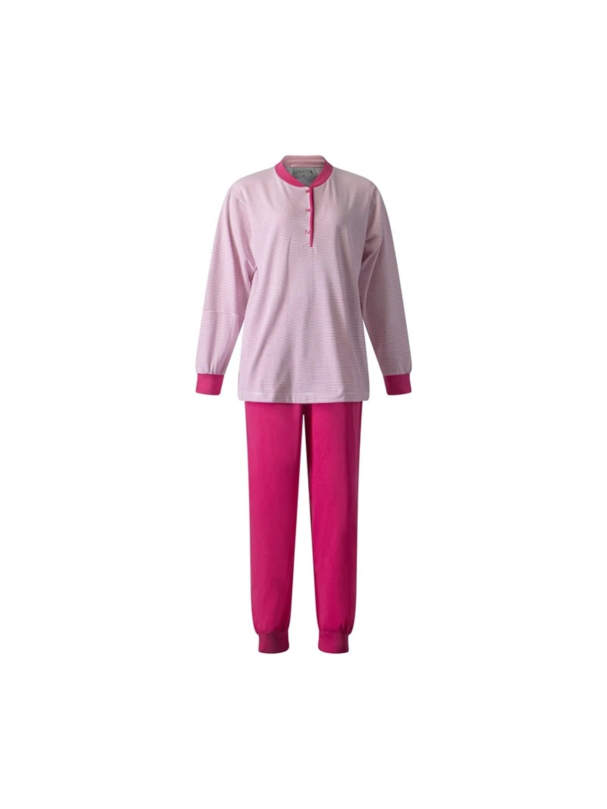 Roze/wit streep