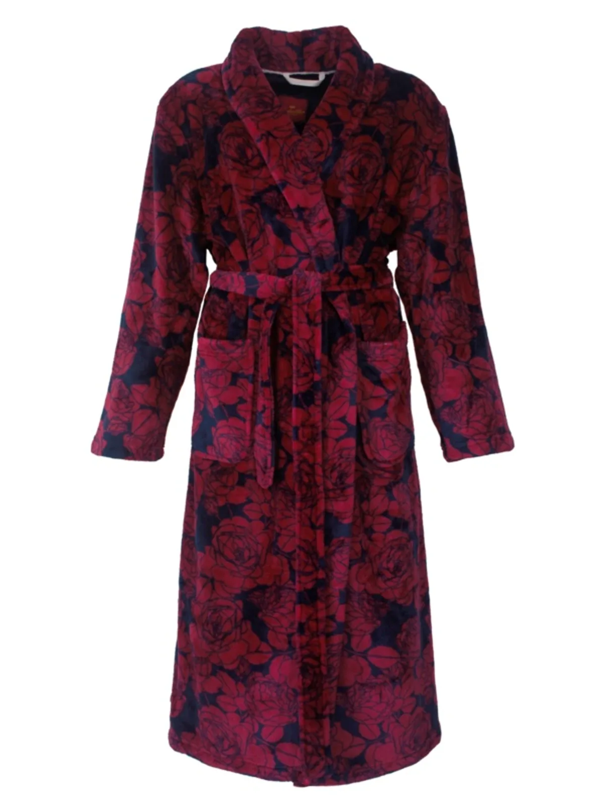 Medaillon dames fleece badjas 25001A