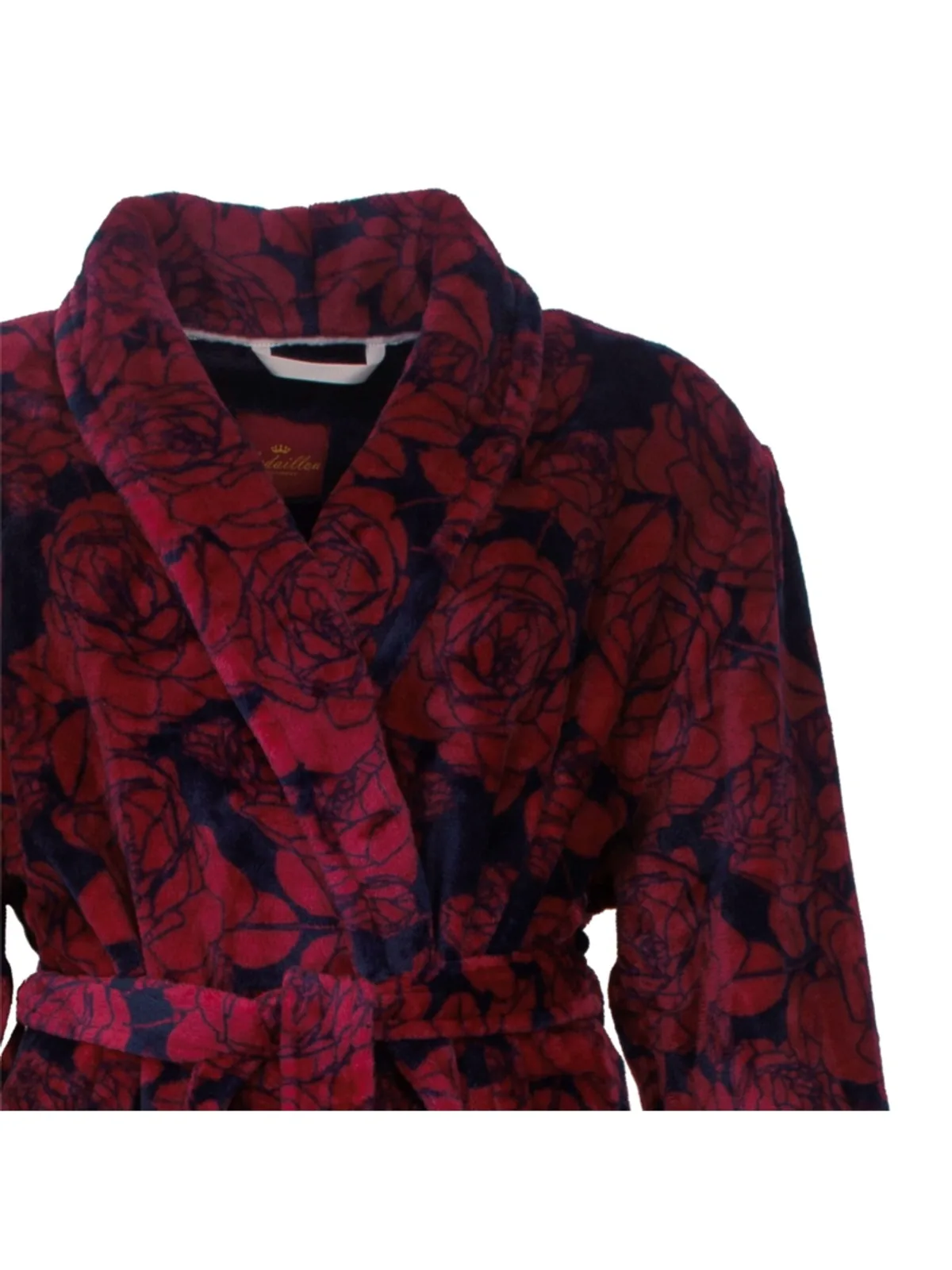 Medaillon dames fleece badjas 25001A afbeelding 2