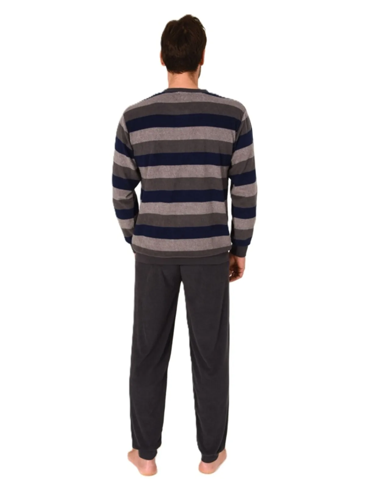 Normann heren badstof pyjama afbeelding 2