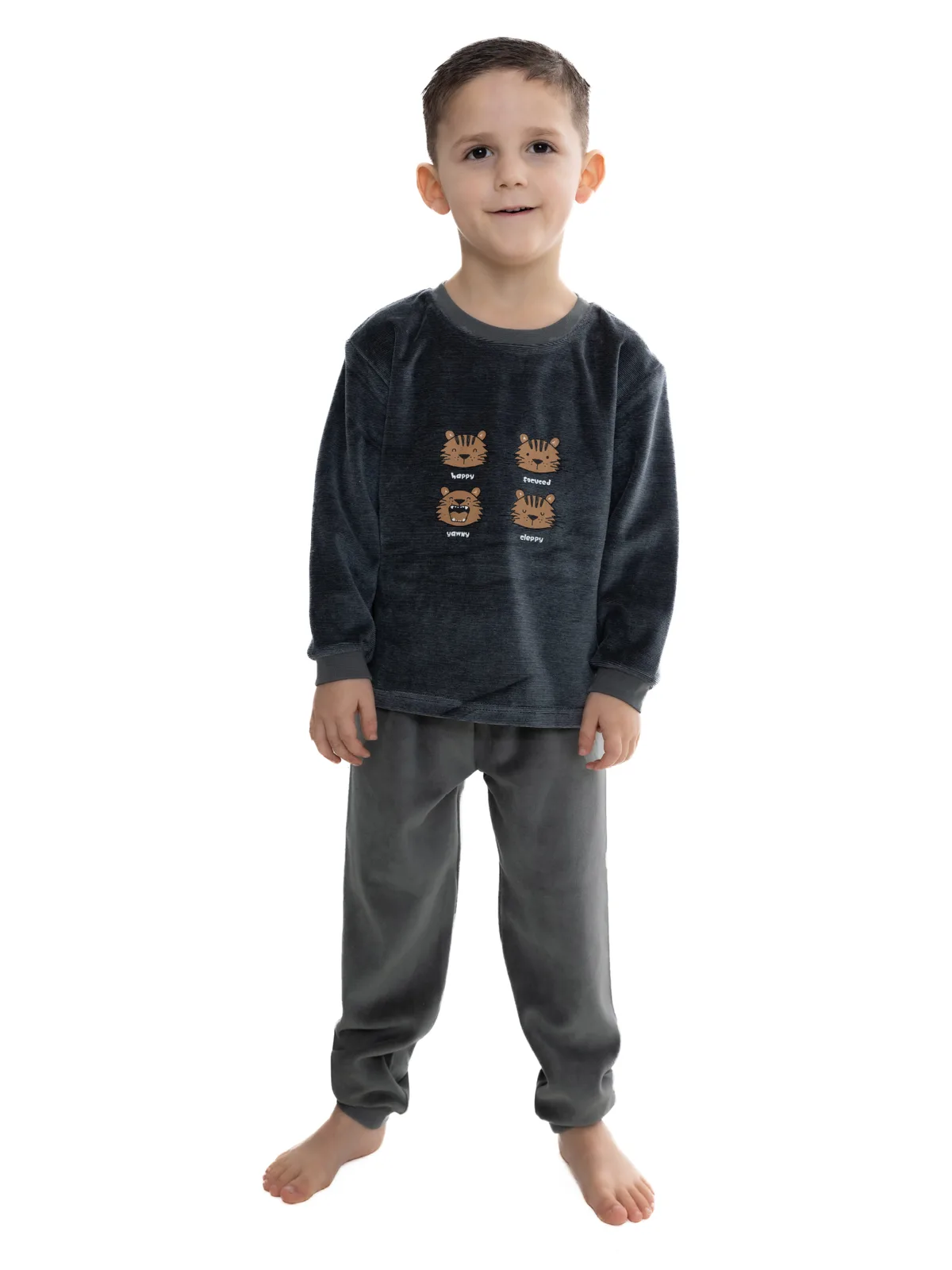 Outfitter jongens velours pyjama