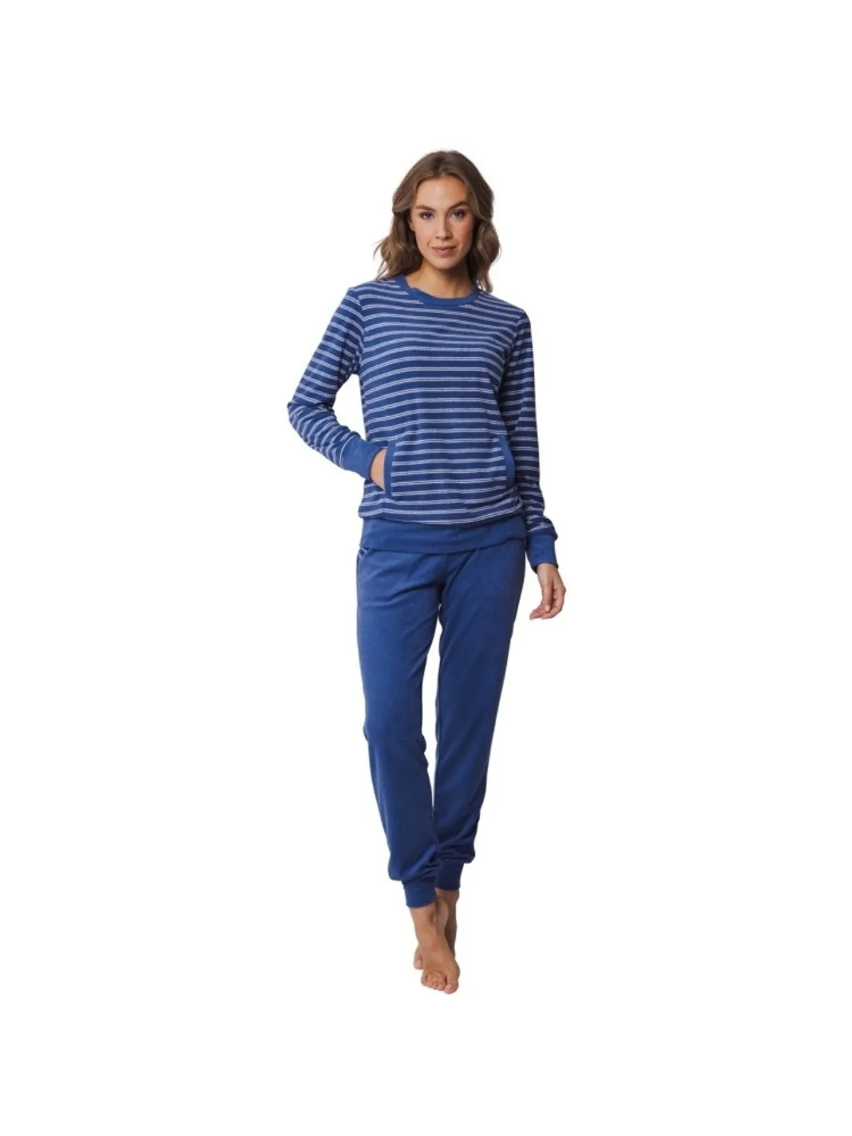 Pastunette dames badstof pyjama afbeelding 2