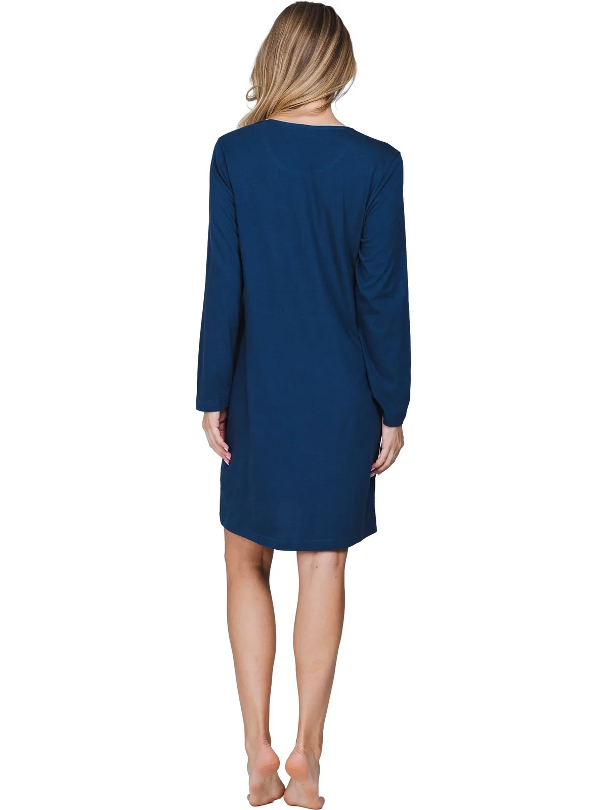 Pastunette dames nachthemd lange mouw afbeelding 3