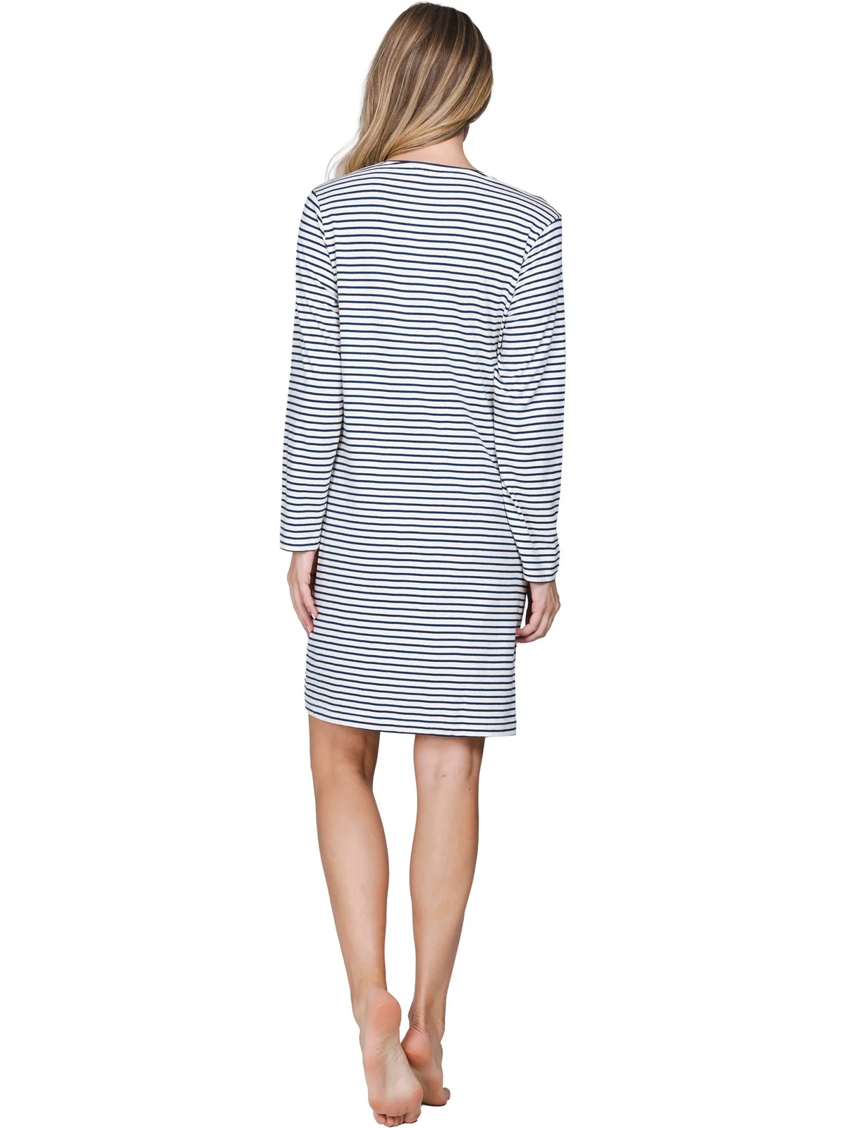 Pastunette dames nachthemd lange mouw afbeelding 3