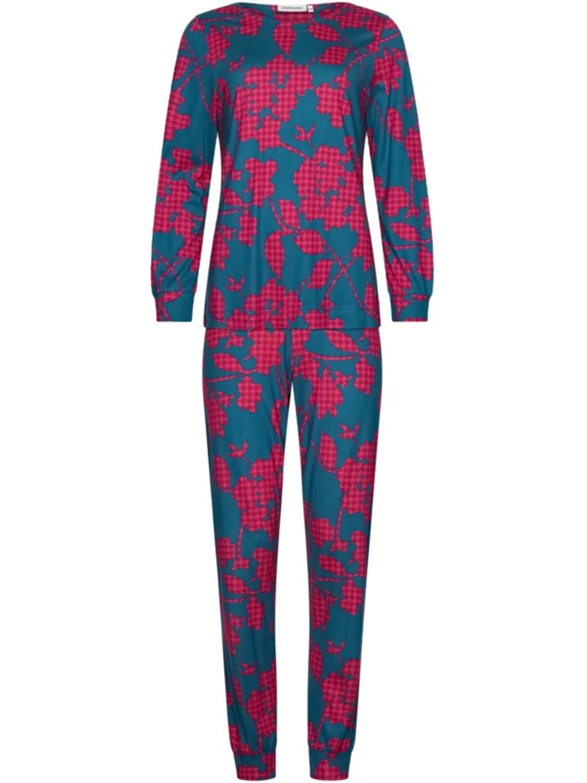 Pastunette dames pyjama bloemenprint