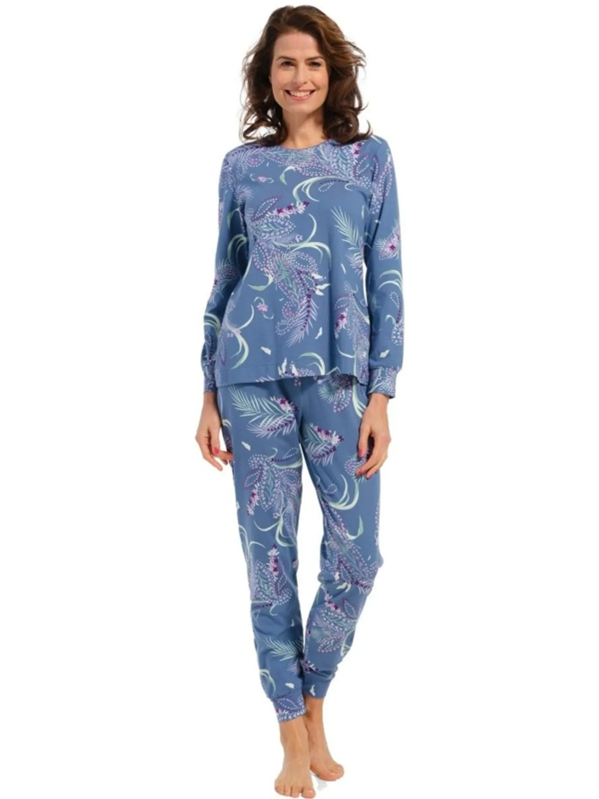Pastunette dames pyjama katoen afbeelding 2