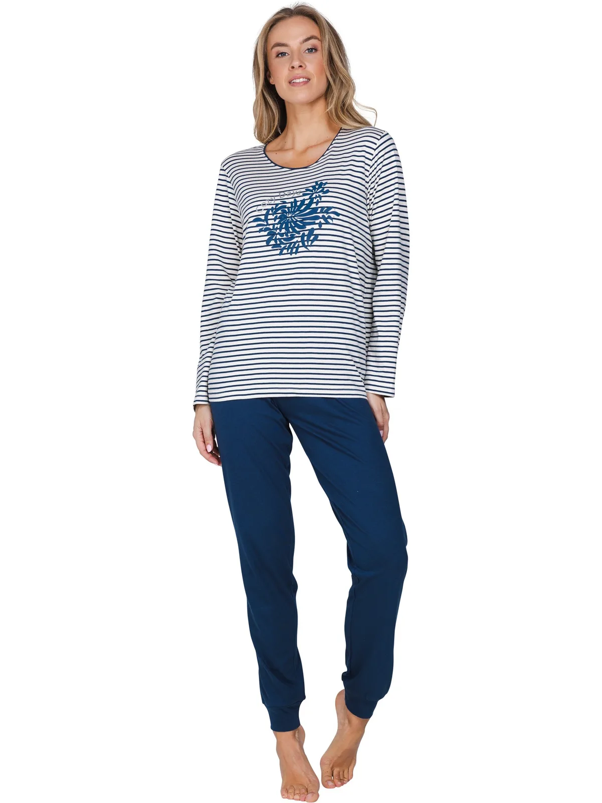 Pastunette dames pyjama katoen afbeelding 2
