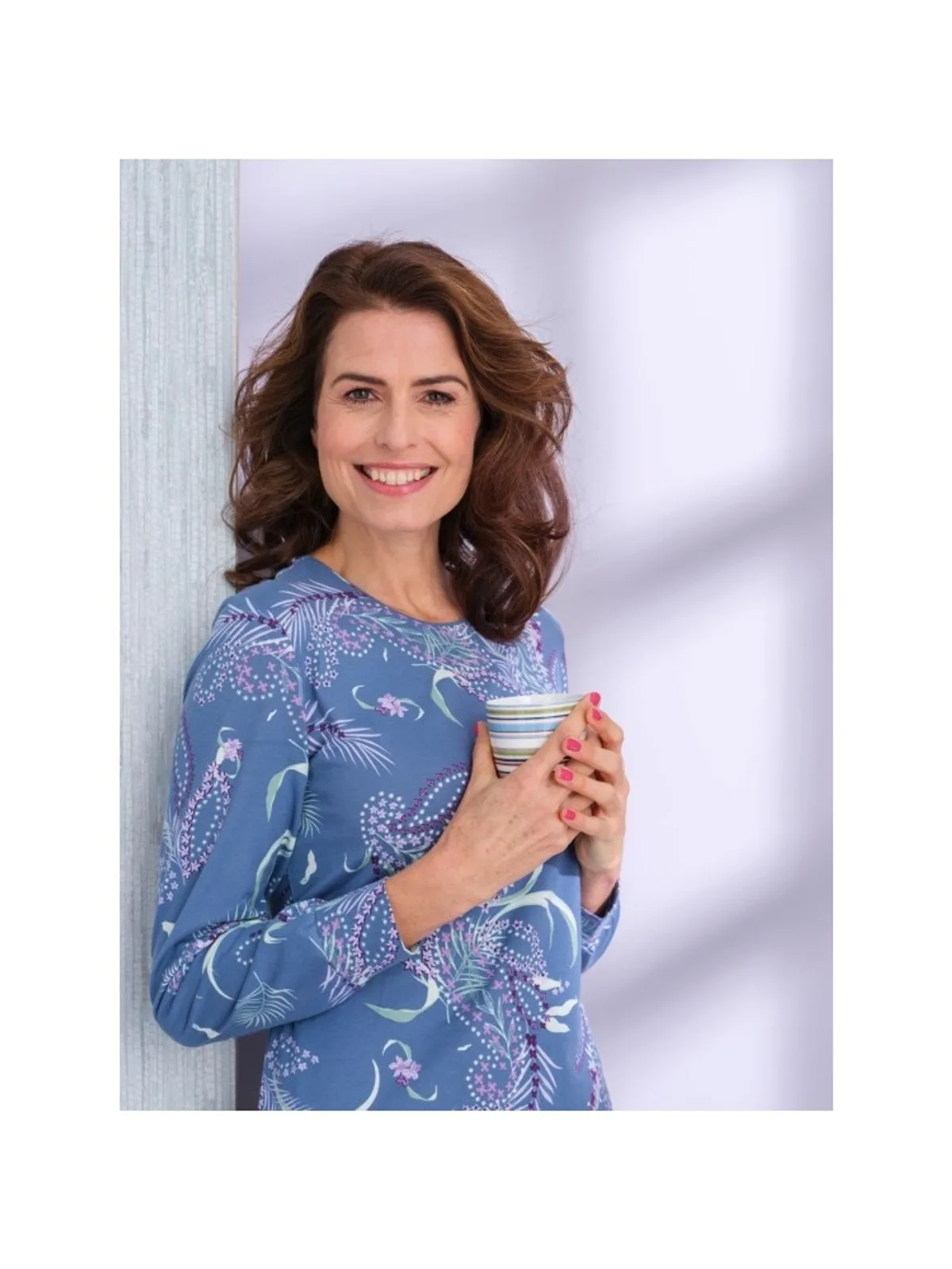 Pastunette dames pyjama katoen afbeelding 4