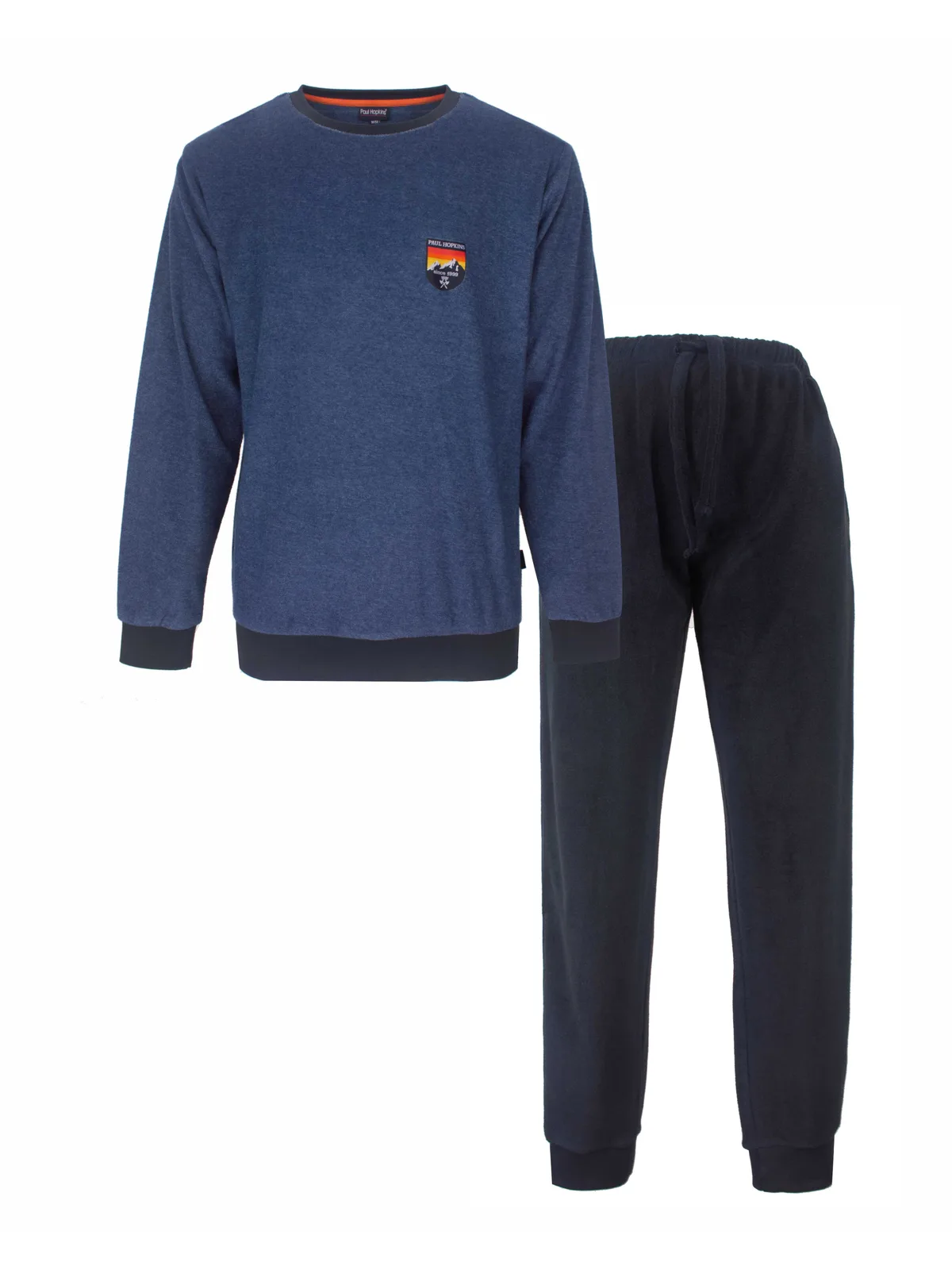 Blauw ronde hals (26006A)