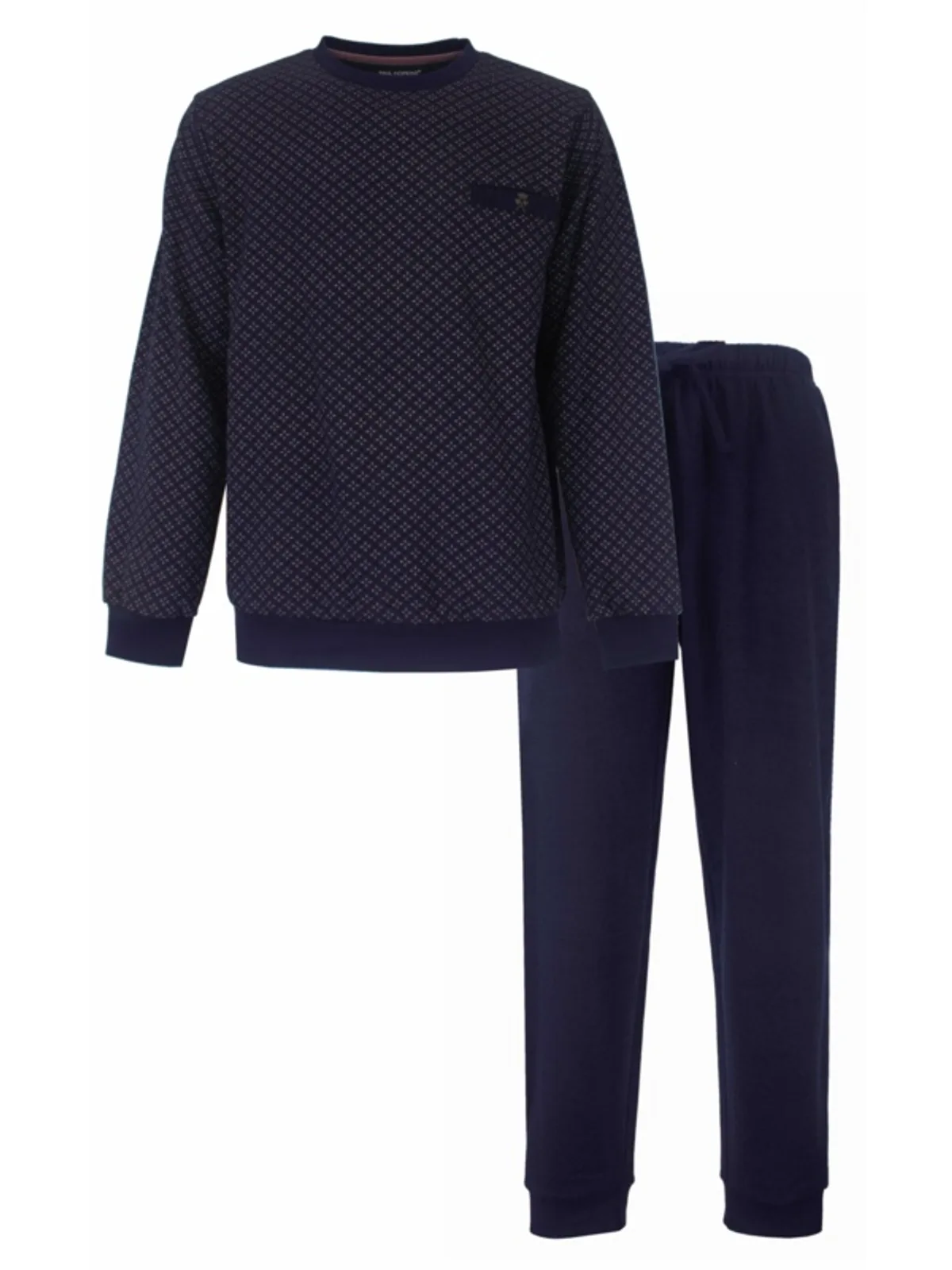 Paul Hopkins heren fleece pyjama (25023A)
