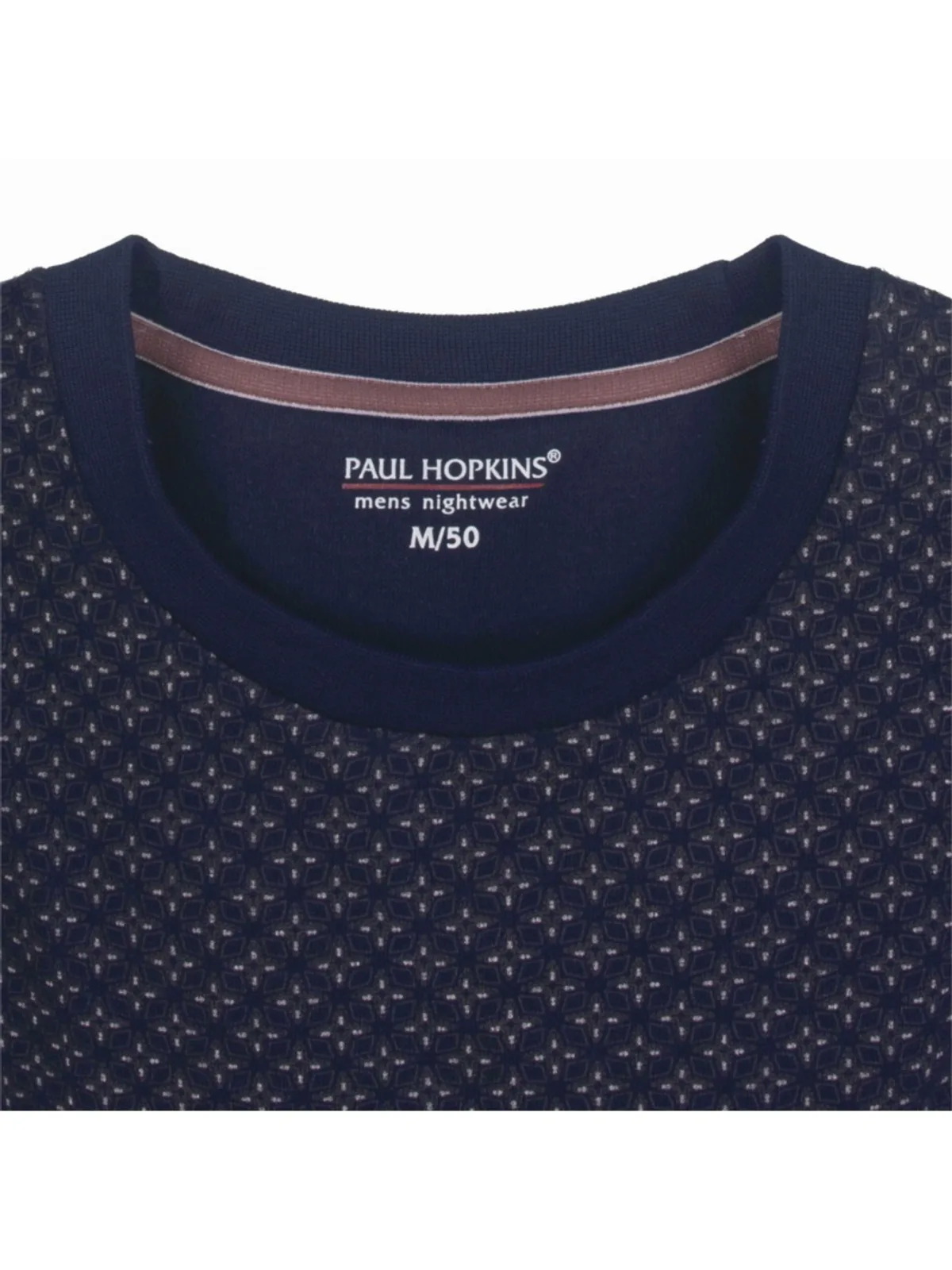 Paul Hopkins heren fleece pyjama (25023A) afbeelding 2