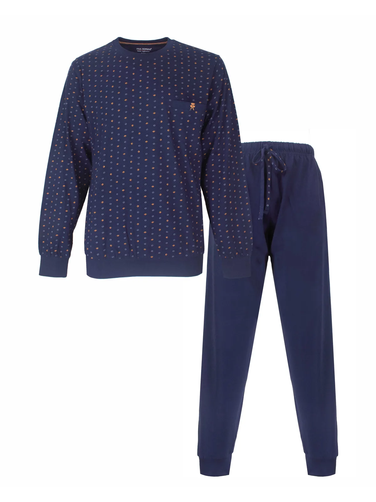 Donkerblauw ronde hals (26022A)