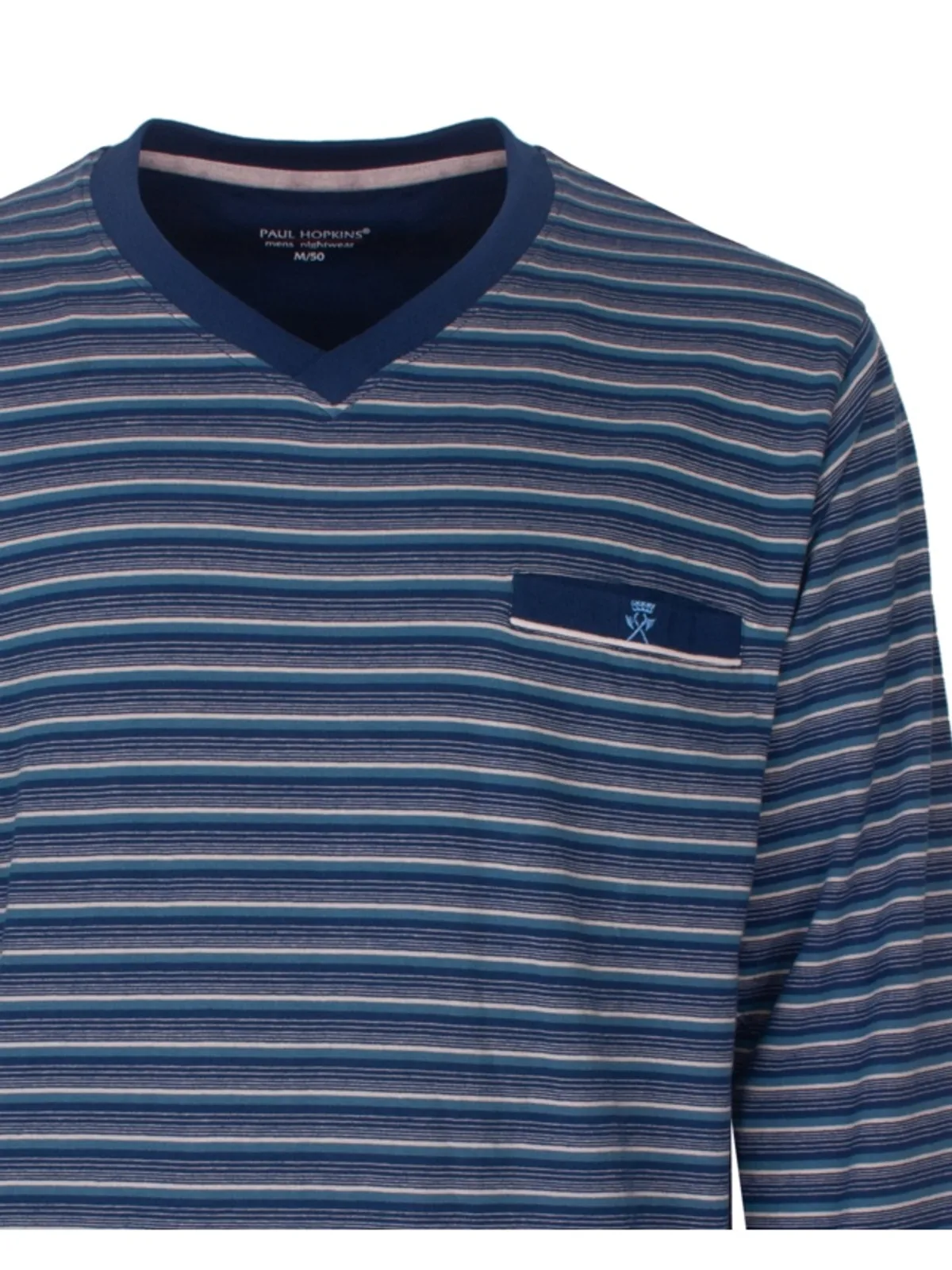 Paul Hopkins heren tricot pyjama afbeelding 2