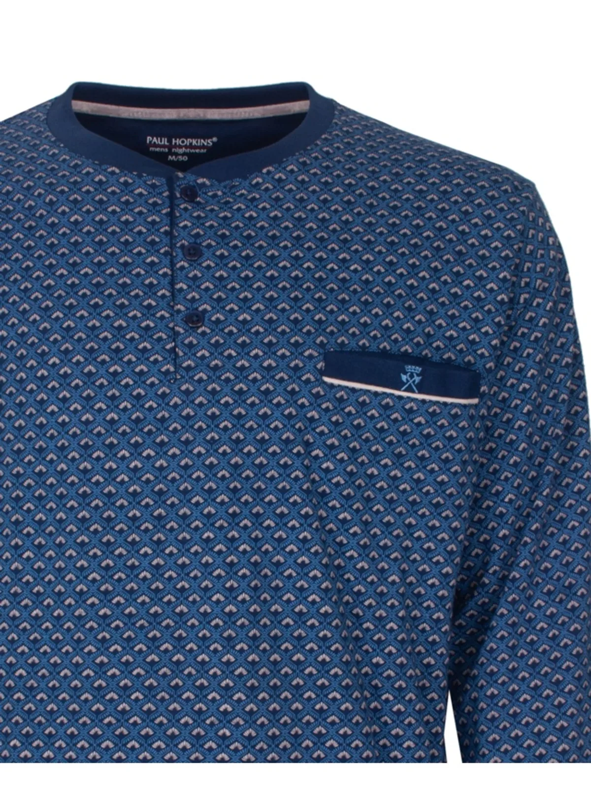 Paul Hopkins heren tricot pyjama afbeelding 2