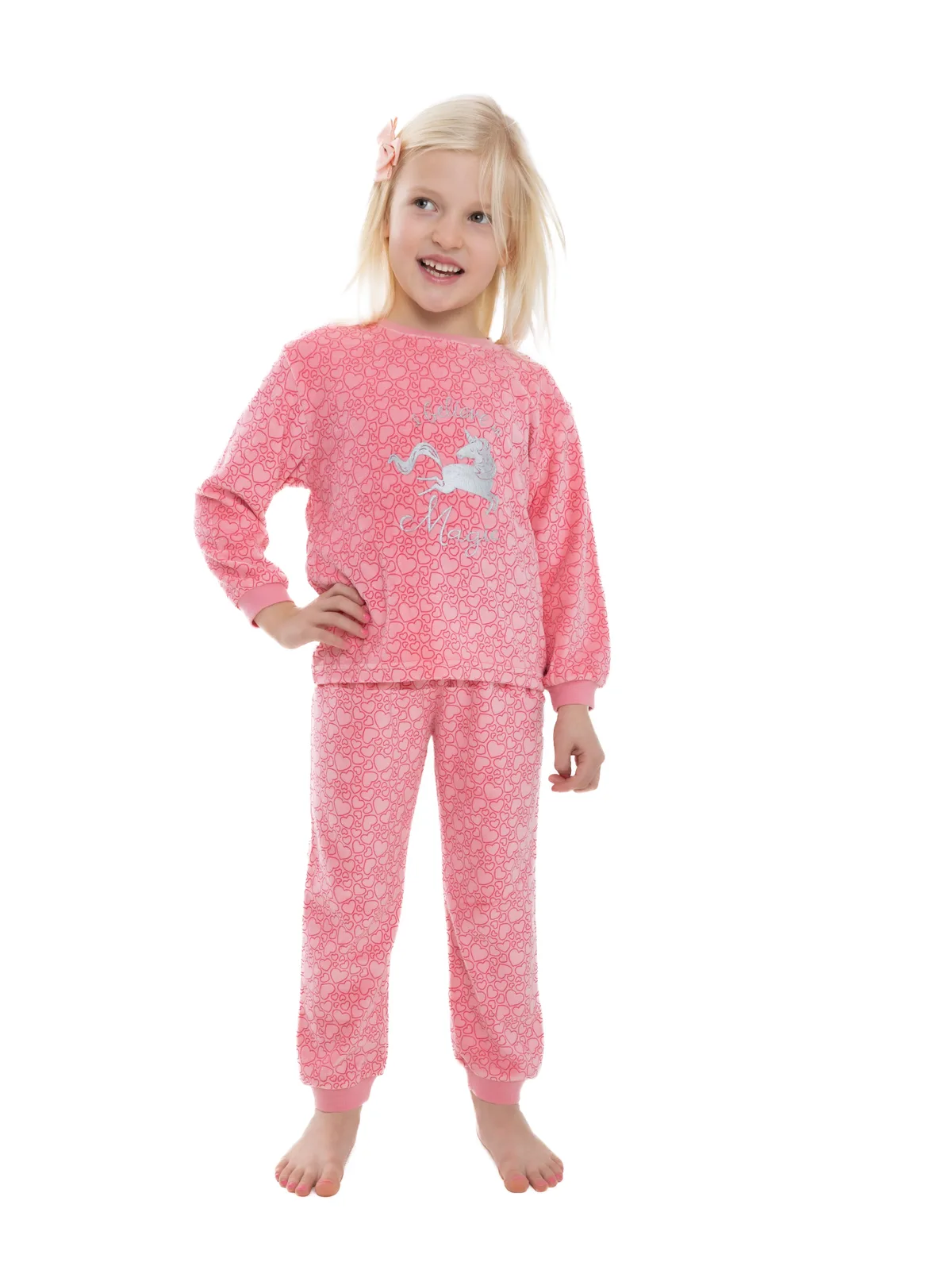 Outfitter meisjes velours pyjama